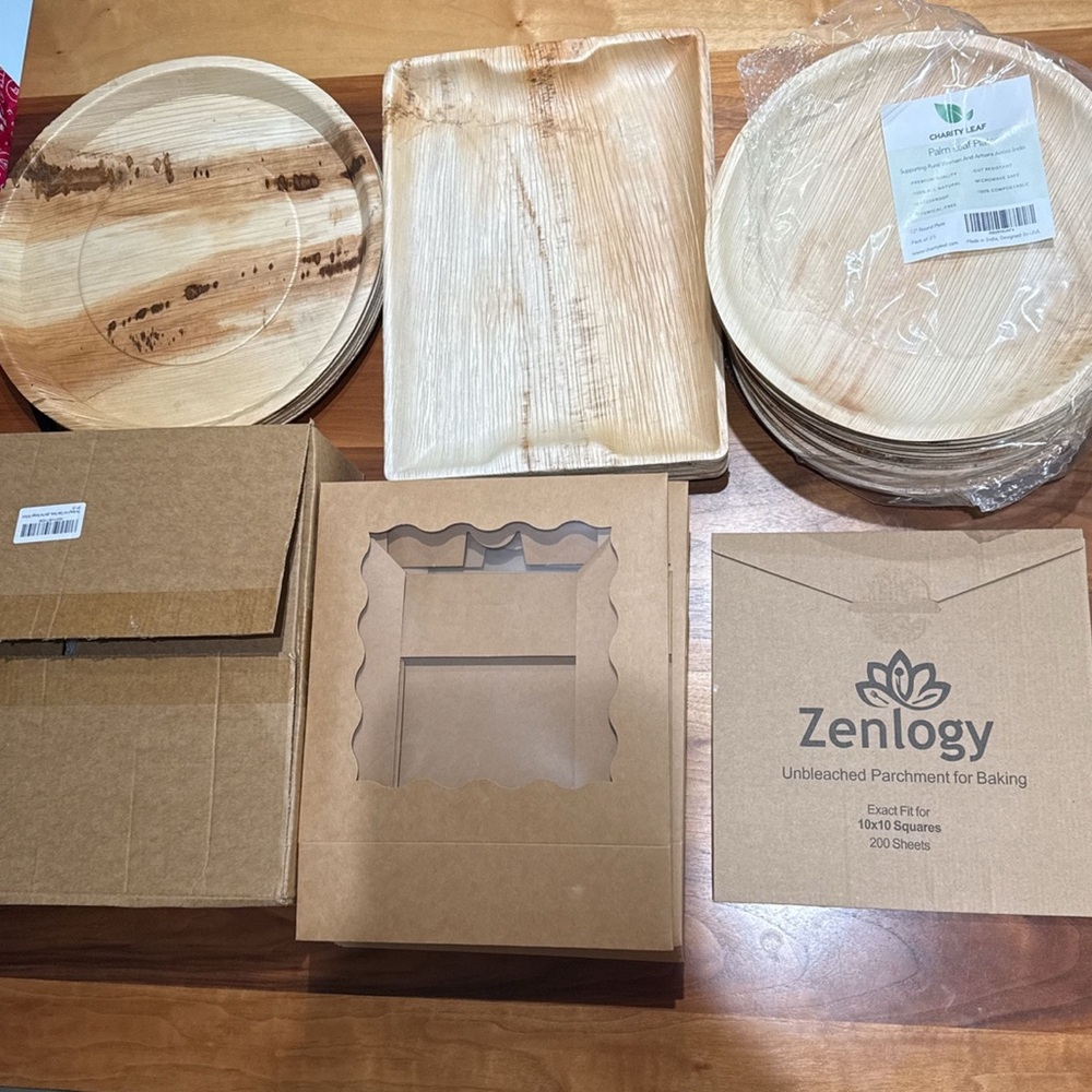 Reusable Serving Trays/Charcuterie Business Materials